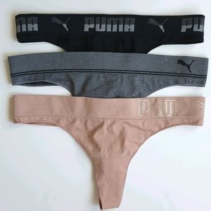 NWOT Puma 3-Pack Thongs